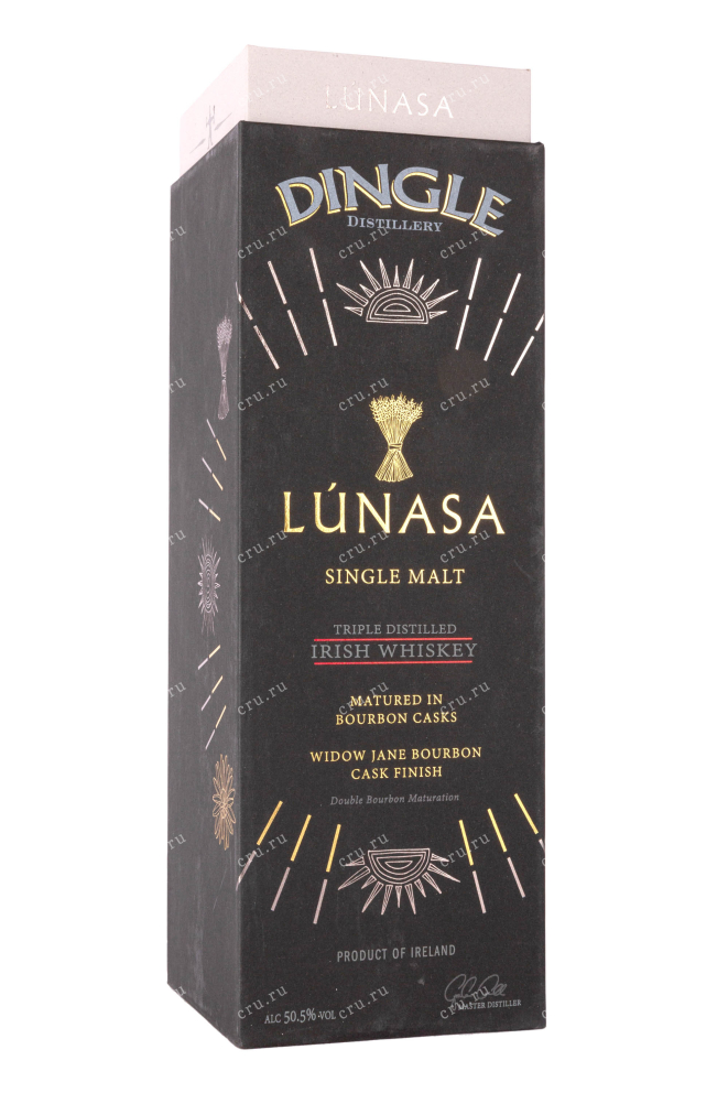Подарочная коробка Dingle Lunasa Single Malt 7 Years Old in gift box 0.7 л
