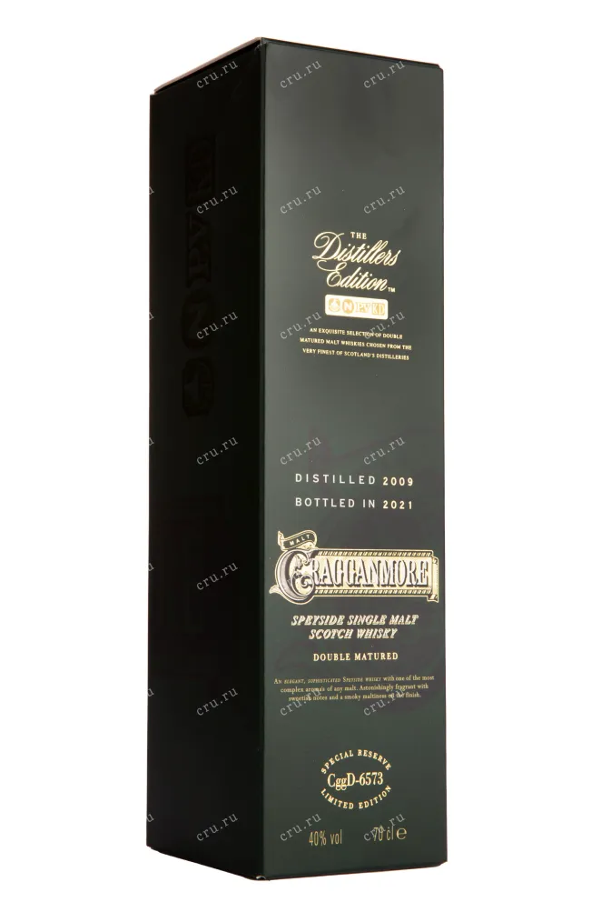 Виски Cragganmore Distillers Edition Doublу Matured gift box  0.7 л