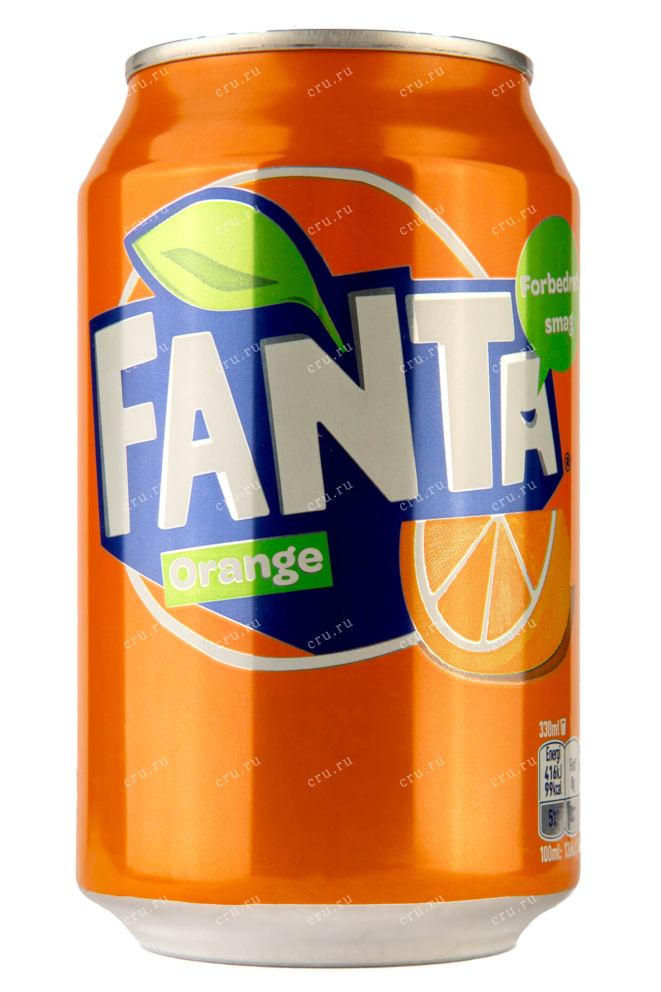Газированный напиток Fanta Orange Железная банка 0.33 л