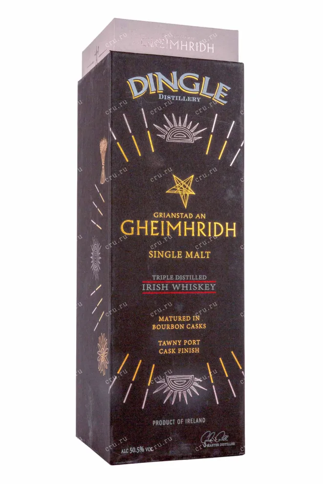 Подарочная коробка Dingle Grianstad an Gheimhridh Single malt in gift box 0.7 л