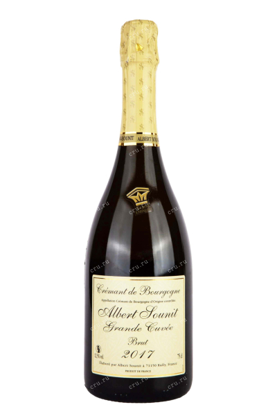 Игристое вино Albert Sounit Cremant de Bourgogne Grande Cuvee 2017 0.75 л