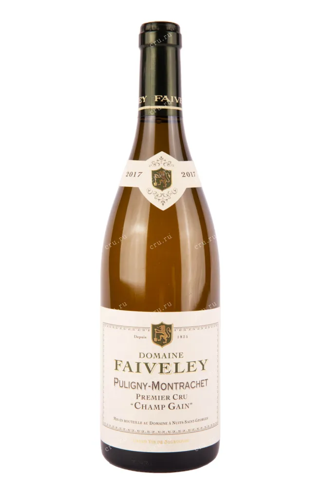 Вино Domaine Faiveley Puligny-Montrachet 1-er Cru Champ Gain 2017 0.75 л