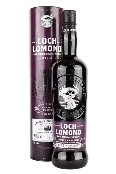 Виски Loch Lomond Single Grain Coopers Collection Mizunara Wood Cask Finish in tube  0.7 л