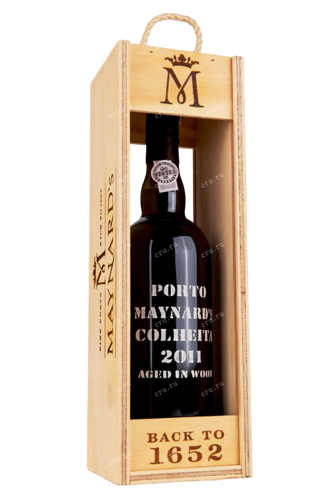 В деревянной коробке Maynards Porto Colheita wooden box 2011 0.75 л