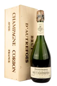 Шампанское Champagne Cordon Brut d'Autrefois in woodbox  0.75 л