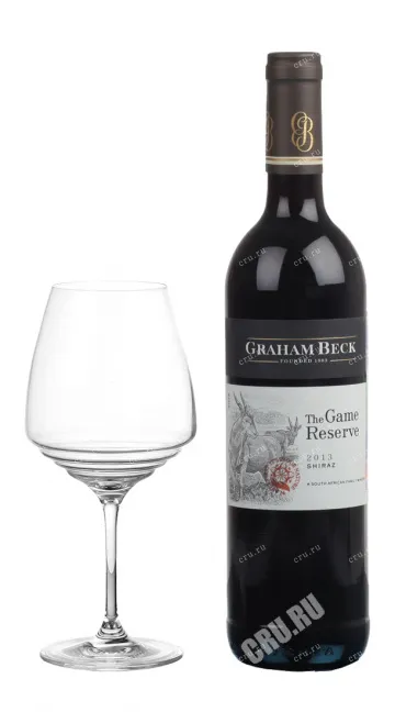 Вино Graham Beck The Game Reserve Shiraz 2013 0.75 л