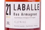 Арманьяк Laballe 21 Gold in tube  0.5 л