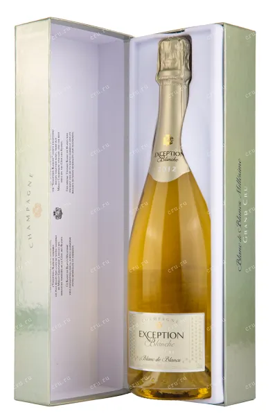 Шампанское Mailly Exception Blanche Grand Cru Blanc de Blancs  with gift box 2012 0.75 л