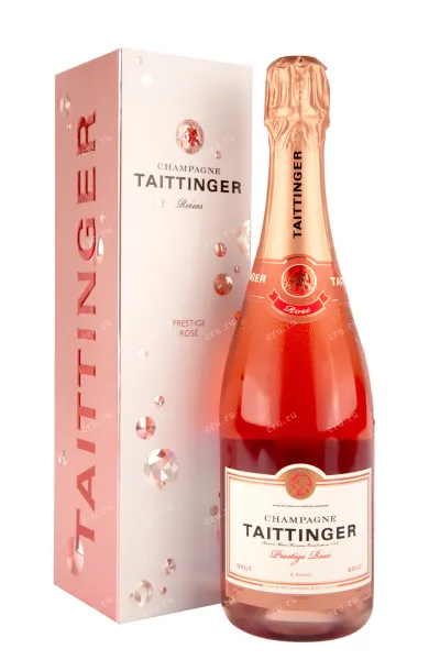 Шампанское Taittinger Prestige Rose Brut in gift box  0.75 л