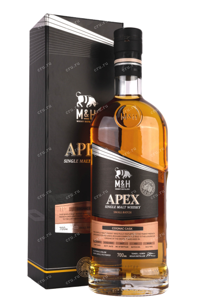 Виски M&H Apex Cask gift box  0.7 л