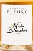 Этикетка игристого вина Fleury Notes Blanches 0.75 л