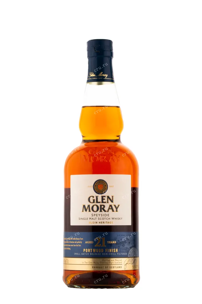 Виски Glen Morey 21 years Portwood Finish  0.7 л