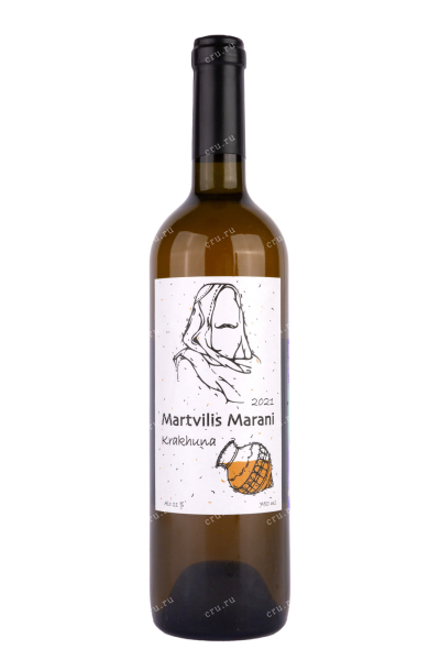 Вино Martvilis Marani Krakhuna 2021 0.75 л