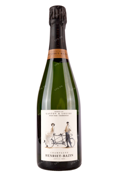 Шампанское Henriet-Bazin Gaston & Louise Premier Cru Brut Nature 2018 0.75 л