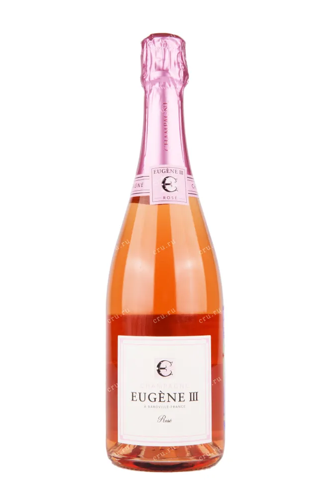 Шампанское Eugene III Rose Brut gift box 0.75 л