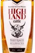 Этикетка Highland Cattle 3 years 0.7 л