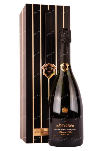 Шампанское Bollinger Vieilles Vignes Francaises Brut gift box 2008 0.75 л