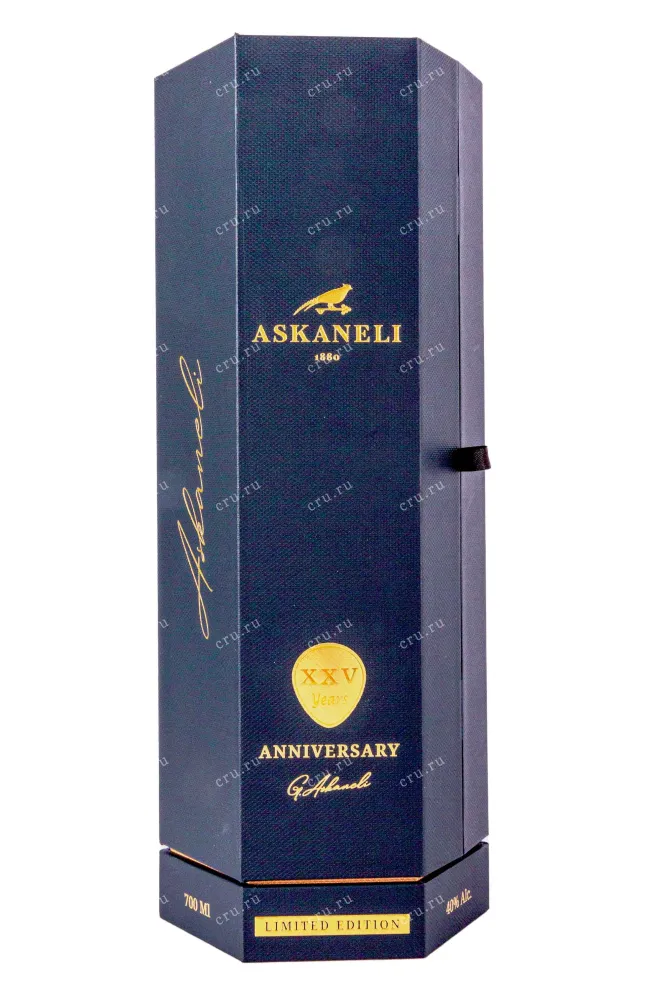 Подарочная коробка Askaneli 25 years old gift box 1998 0.7 л