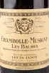 Этикетка вина Louis Jadot Chambolle-Musigny Les Baudes 2013 0.75 л