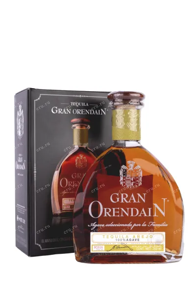 Текила Gran Orendain Anejo with gift box  0.75 л