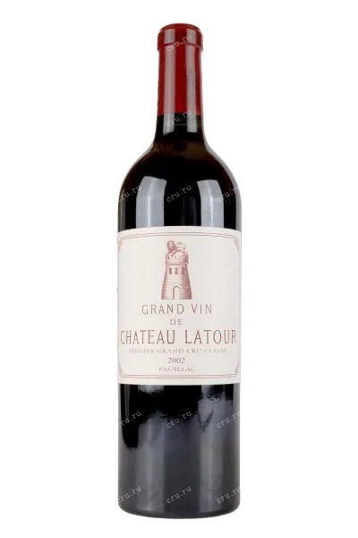 Вино Chateau Latour 1-er Grand Cru Classe Pauillac 2002 0.75 л