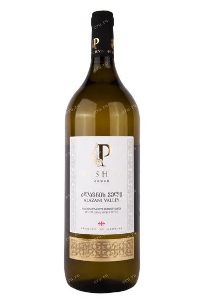 Вино Peshvi Alazani Valley White 2019 1.5 л