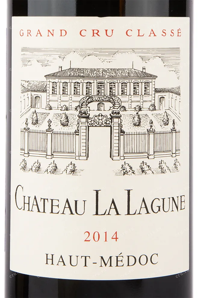 Этикетка вина Chateau La Lagune 2014 0.7 л