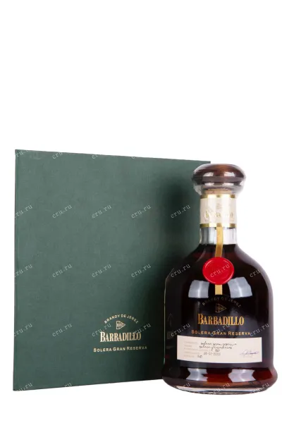 Бренди де Херес Barbadillo Solera Gran Reserva Brandy de Jerez DO in gift box  0.7 л