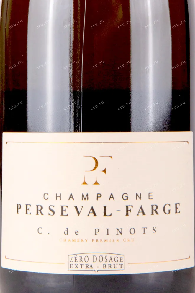 Этикетка Perseval-Farge С. de Pinots 0.75 л