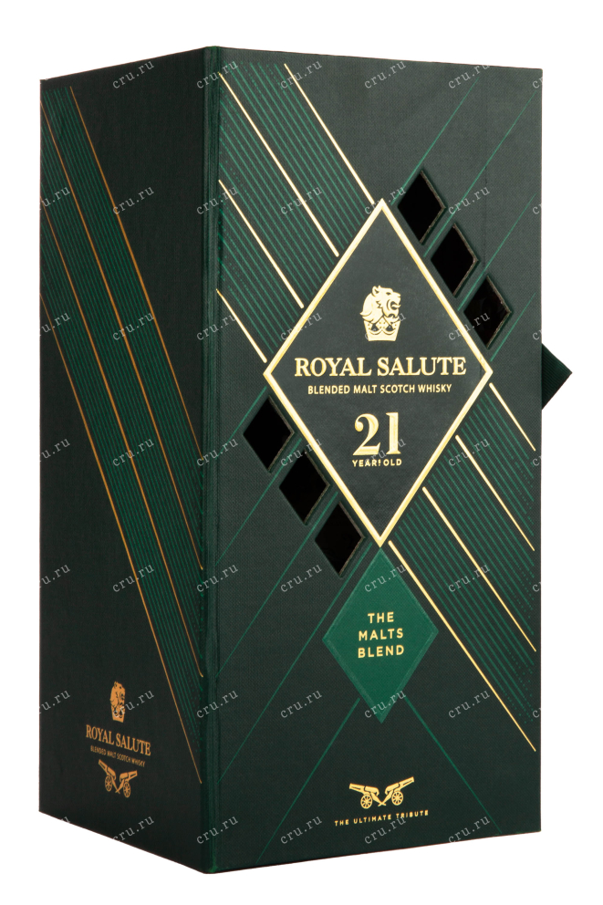 Подарочная коробка Chivas Regal Royal Salute 21 years The Malts Blend gift box 0.7 л