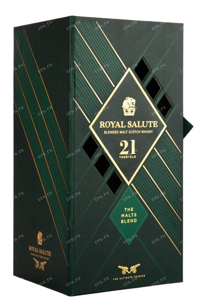 Подарочная коробка Chivas Regal Royal Salute 21 years The Malts Blend gift box 0.7 л