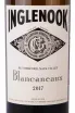 Этикетка Inglenook Blancaneaux 2017 0.75 л