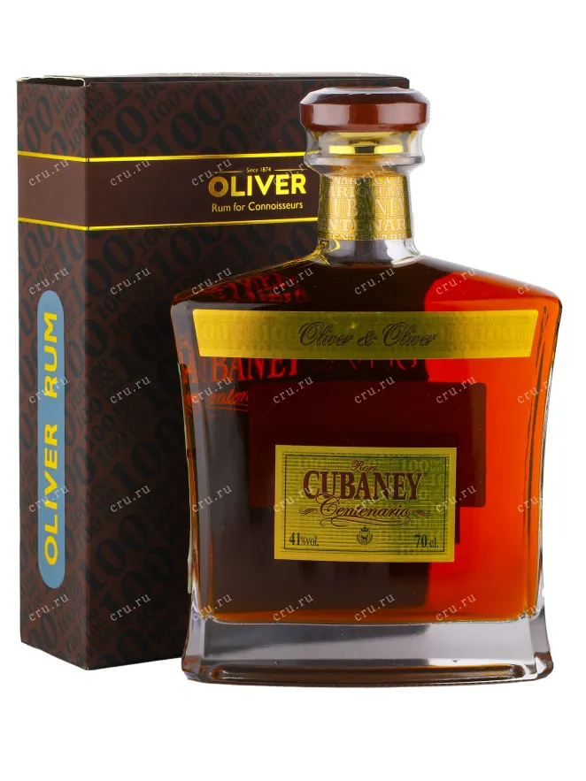 Ром Cubaney Centenari gift box  0.7 л