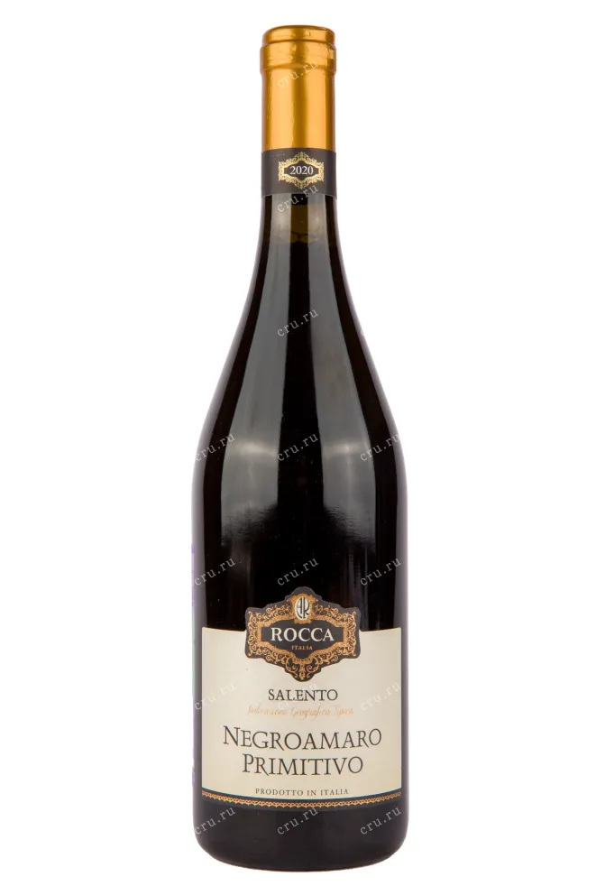 Вино Rocca Negroamaro Primitivo Salento 2021 0.75 л