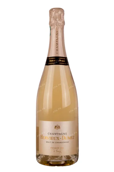 Шампанское Hervieux-Dumez Brut de Chardonnay  0.75 л
