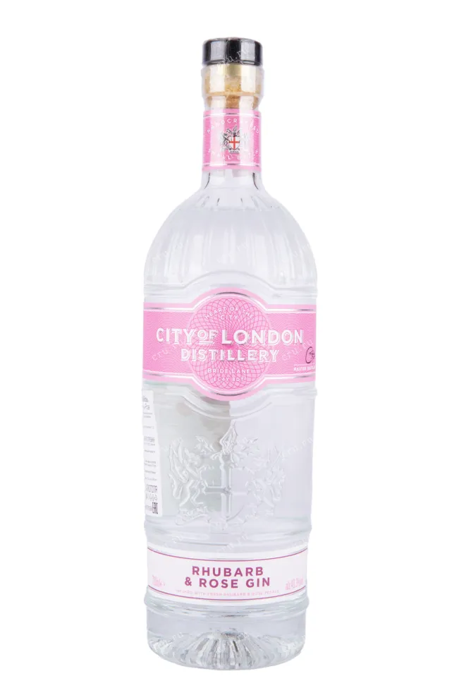 Джин City of London Rhubarb & Rose  0.7 л