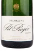 Этикетка игристого вина Pol Roger Brut Reserve 0.75 л