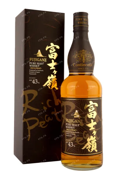 Виски Fudzigane Rich Peat 3 years  0.7 л