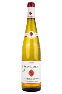 Вино Cuvee Rene Dopff Gewurztraminer Tradition Alsace AOC 2018 0.75 л