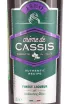 Этикетка Iseo Creme de Cassis 0.7 л