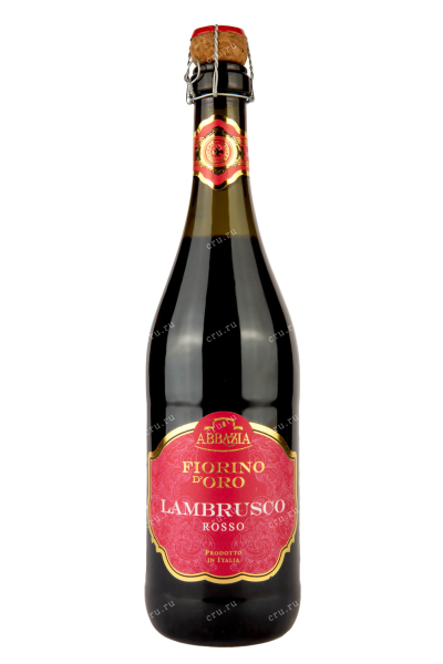 Игристое вино Lambrusco Rosso Fiorino d'Oro Abbazia  0.75 л