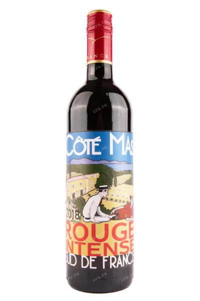 Вино Cote Mas Rouge Intense 2018 0.75 л