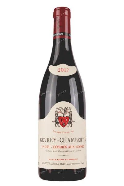 Вино Geantet-Pansiot Gevrey-Chambertin 1er Cru Combe aux Moines 2017 0.75 л