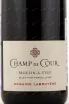 Этикетка вина Champ de Cour Moulin a Vent 2014 0.75 л