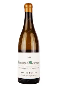 Вино Arnaud Baillot Chassagne-Montrachet Les Chenevottes Premier Cru 2021 0.75 л