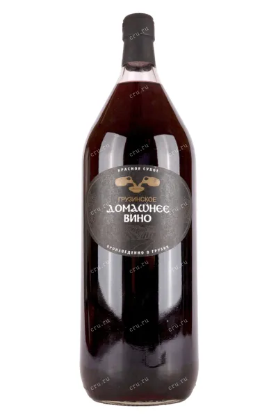 Вино Georgian Homemade Wine Red  Dry 2021 2 л