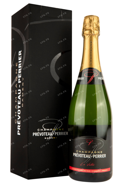 Шампанское Prevoteau-Perrier La Vallee Brut in gift box 2019 0.75 л