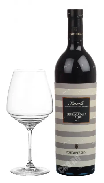 Вино Fontanafredda Serralunga d`Alba Barolo DOCG 2014 0.75 л