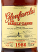 Виски Glenfarclas Family Cask 1986 0.7 л
