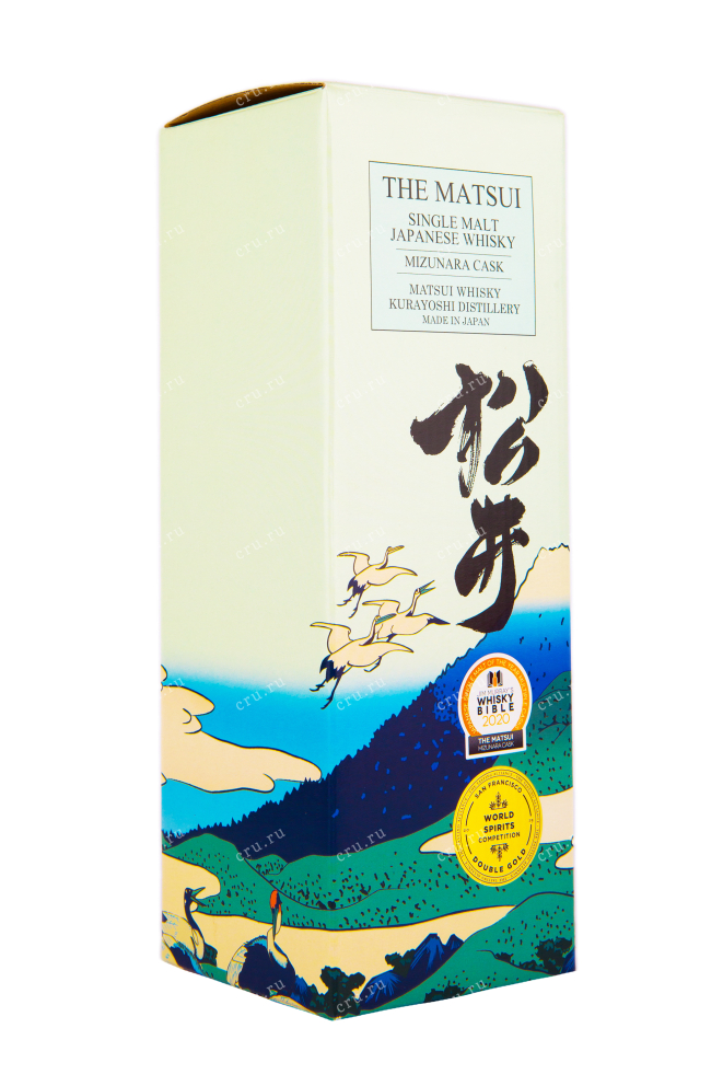 Подарочная коробка виски Мацуи Мизунара Каск 0.7